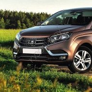 Бампер передний в цвет кузова Лада Х-Рей (2016-2021) 