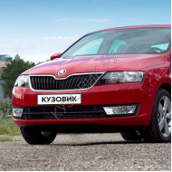 Бампер передний в цвет кузова Skoda Rapid (2012-2020)